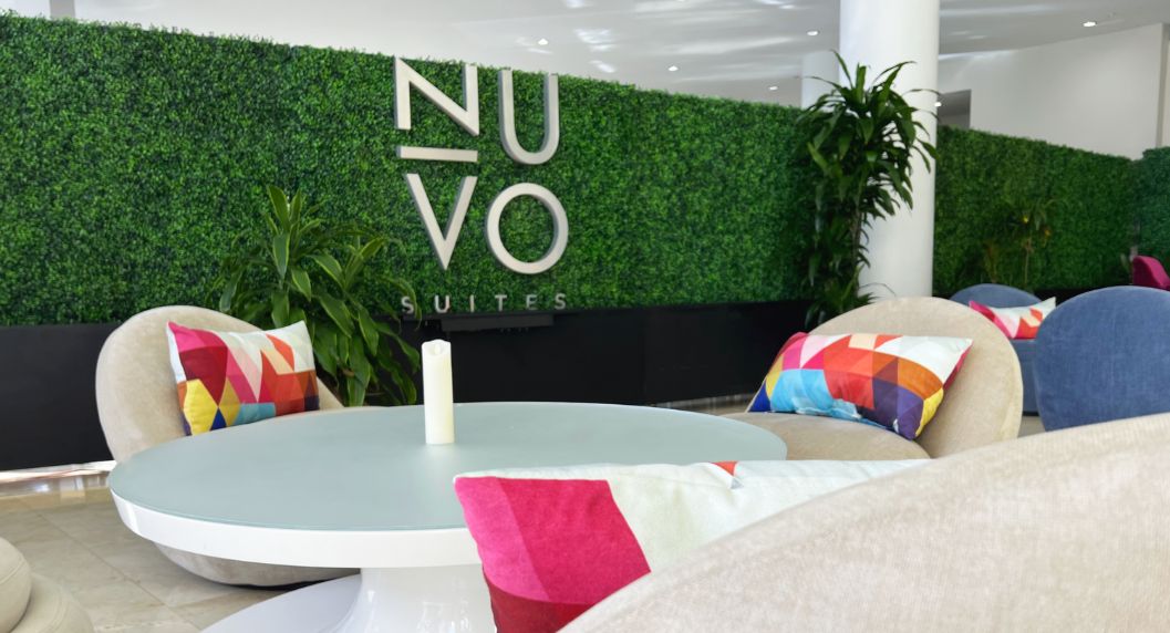 Nuvo suites new lobby