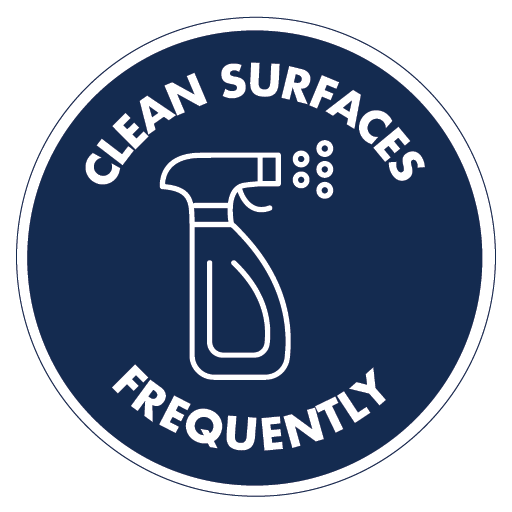 Clean Surfaces Frequently