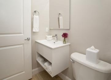 bathroom vanity with sink