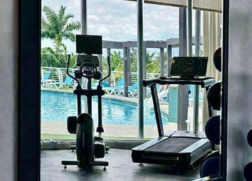 Aesthetic view of Nuvo's gym